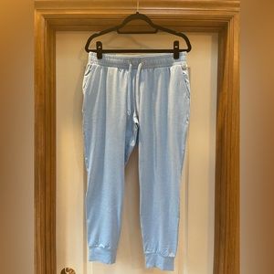 Lilly Pulitzer UPF 50+ 27" Lillabeth Pant Heathered Frenchie Blue size M.